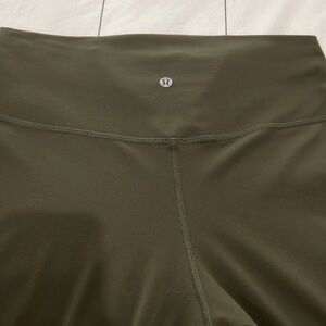 Lululemon Align High-Rise Pant 25" Olive Green Size 12